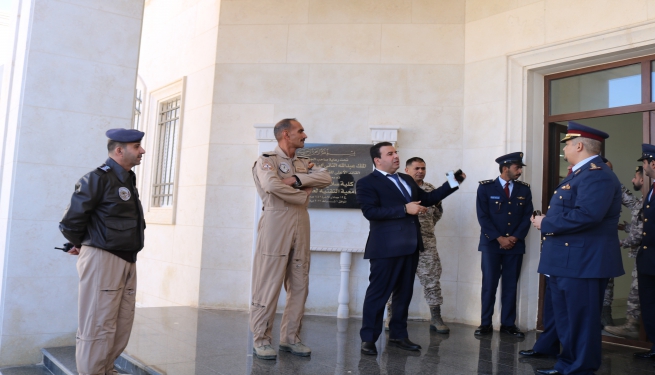 زيارة الملحق العسكري القطري 